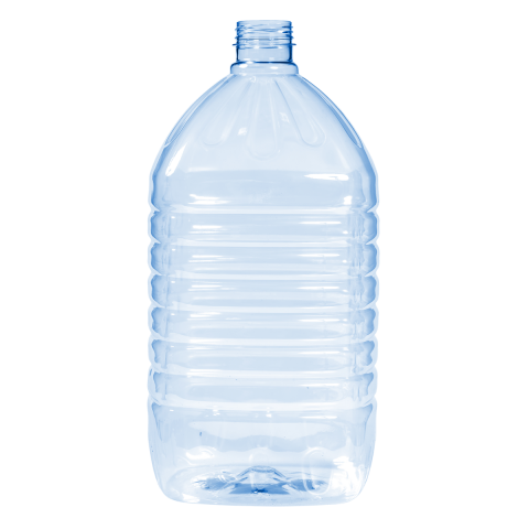 Plastic bottle for pure water