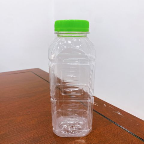 CHAI PET VUÔNG 475ML CỔ RỘNG 38MM